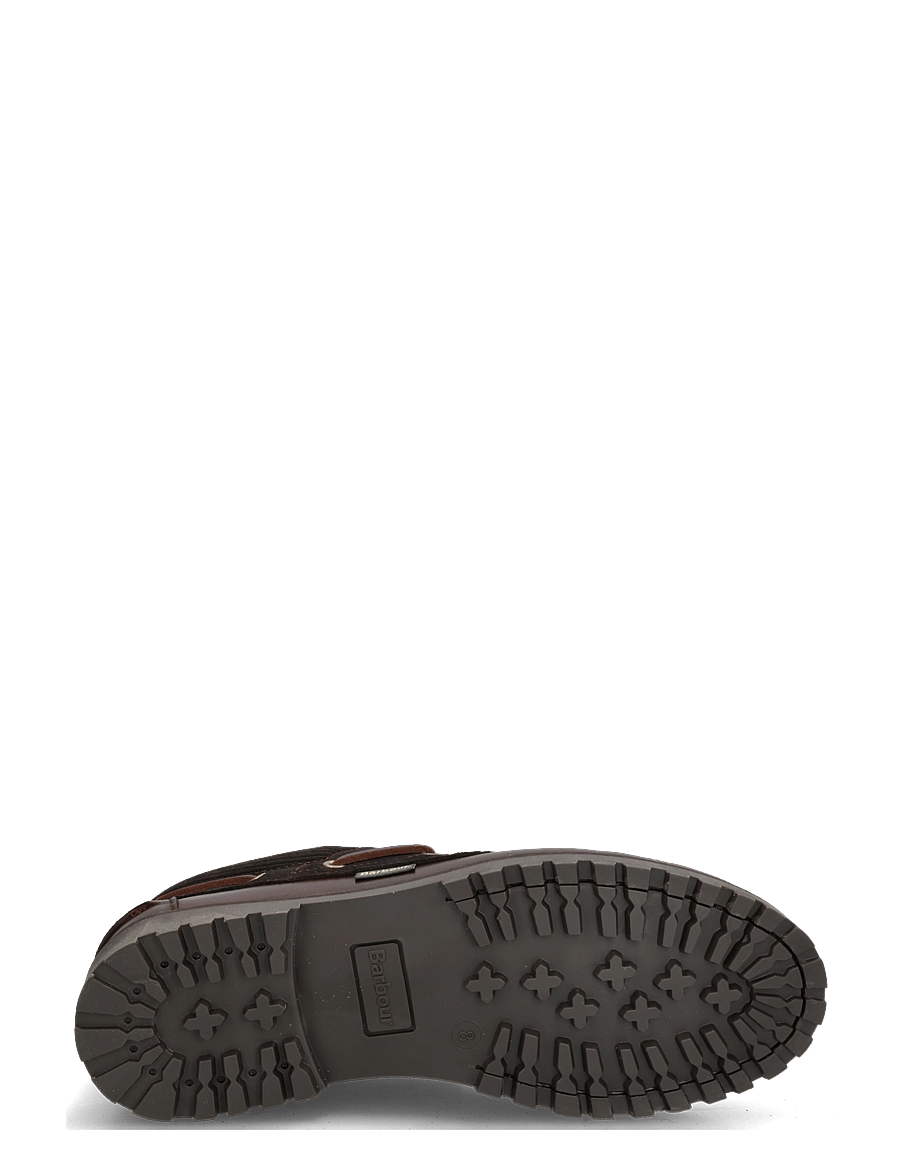 Barbour - Barbour Deck Boat Shoe - shoppa efter tillfälle - dk brown/cord - 4