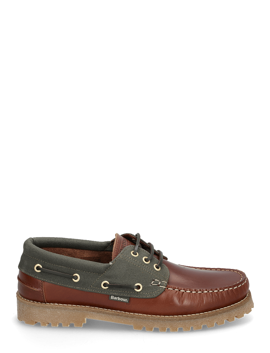 Barbour - Barbour Deck Boat Shoe - achetez selon l'occasion - mahogany - 1
