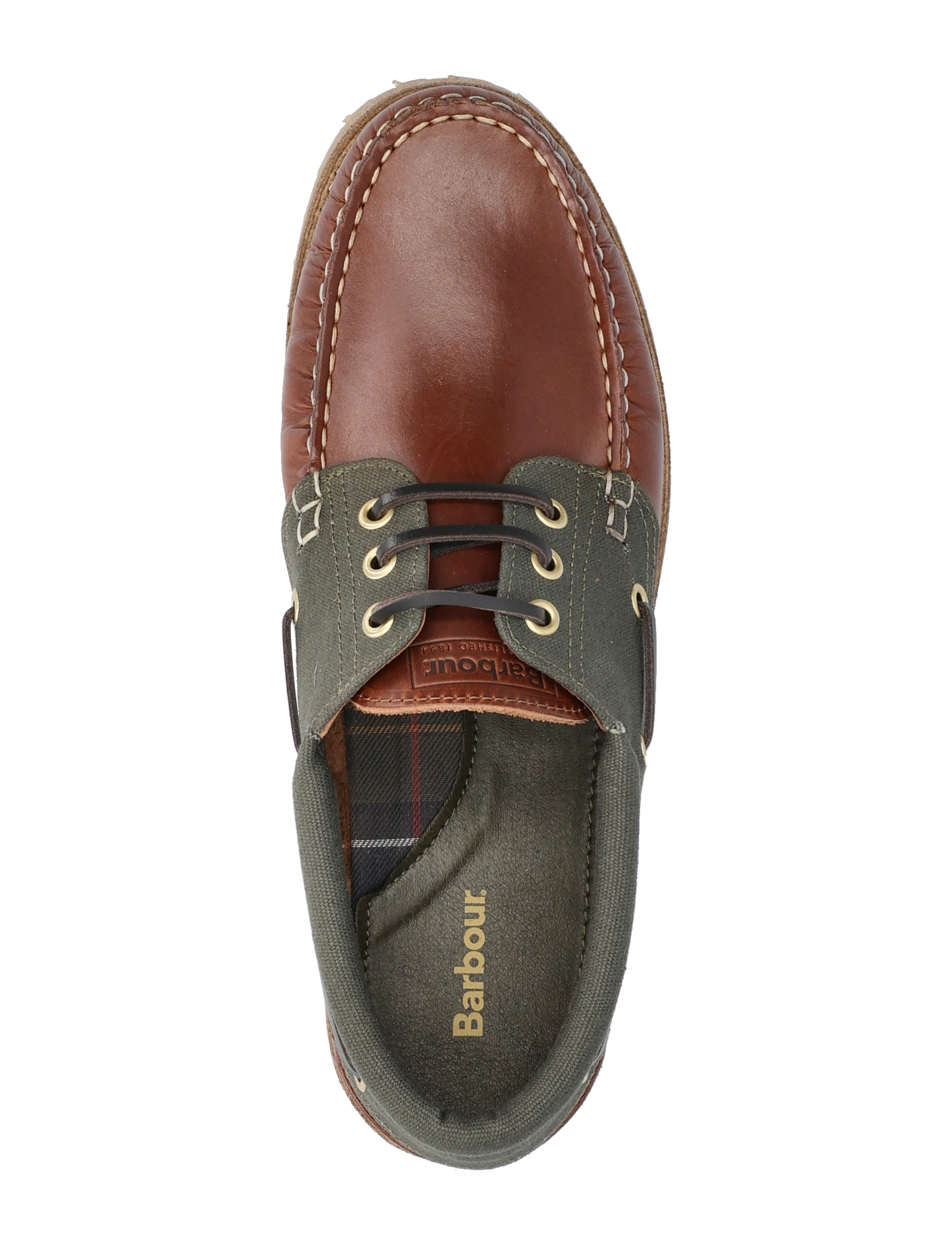 Barbour - Barbour Deck Boat Shoe - achetez selon l'occasion - mahogany - 3