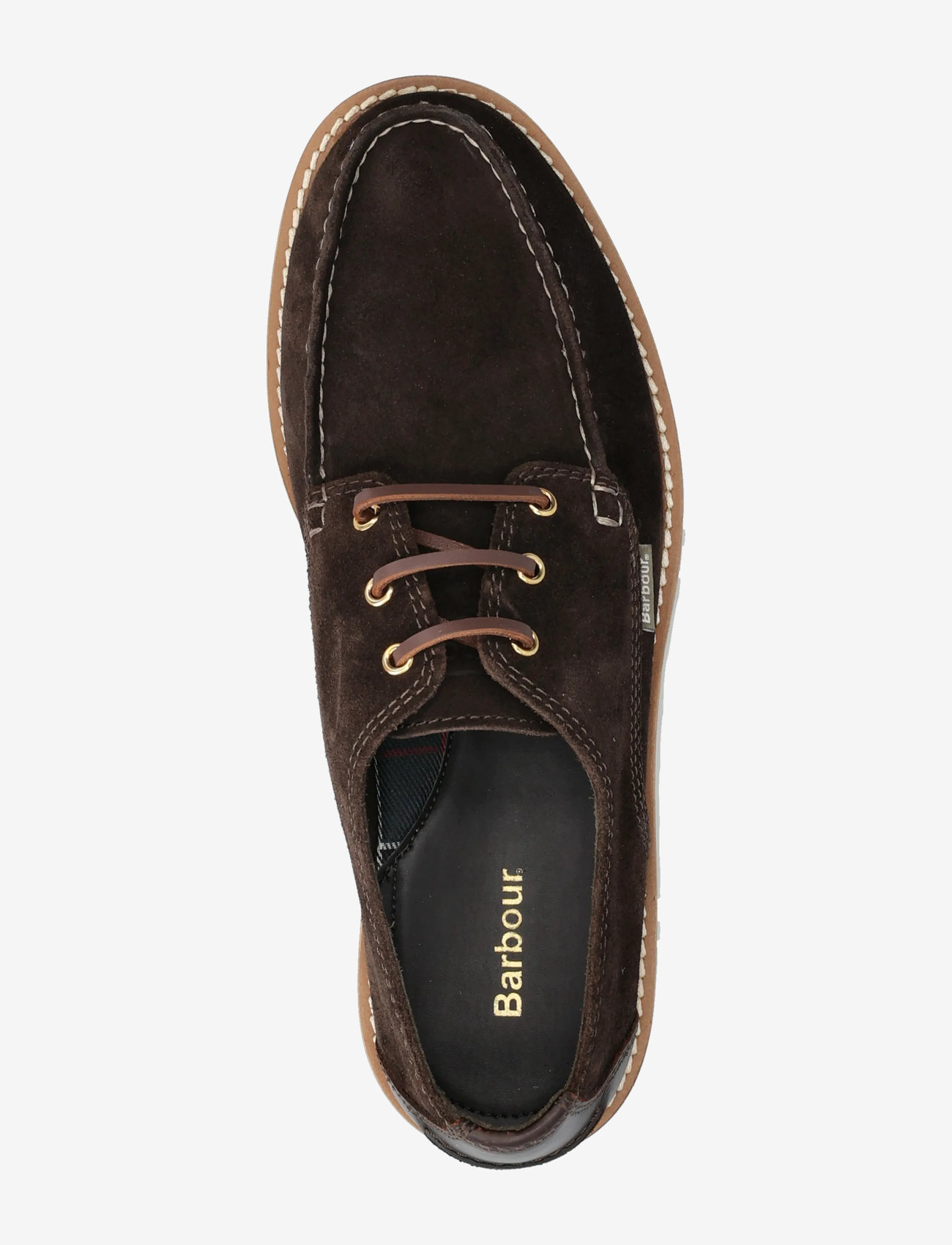 Barbour - Barbour Aydon Shoe - derby sko - brown - 3