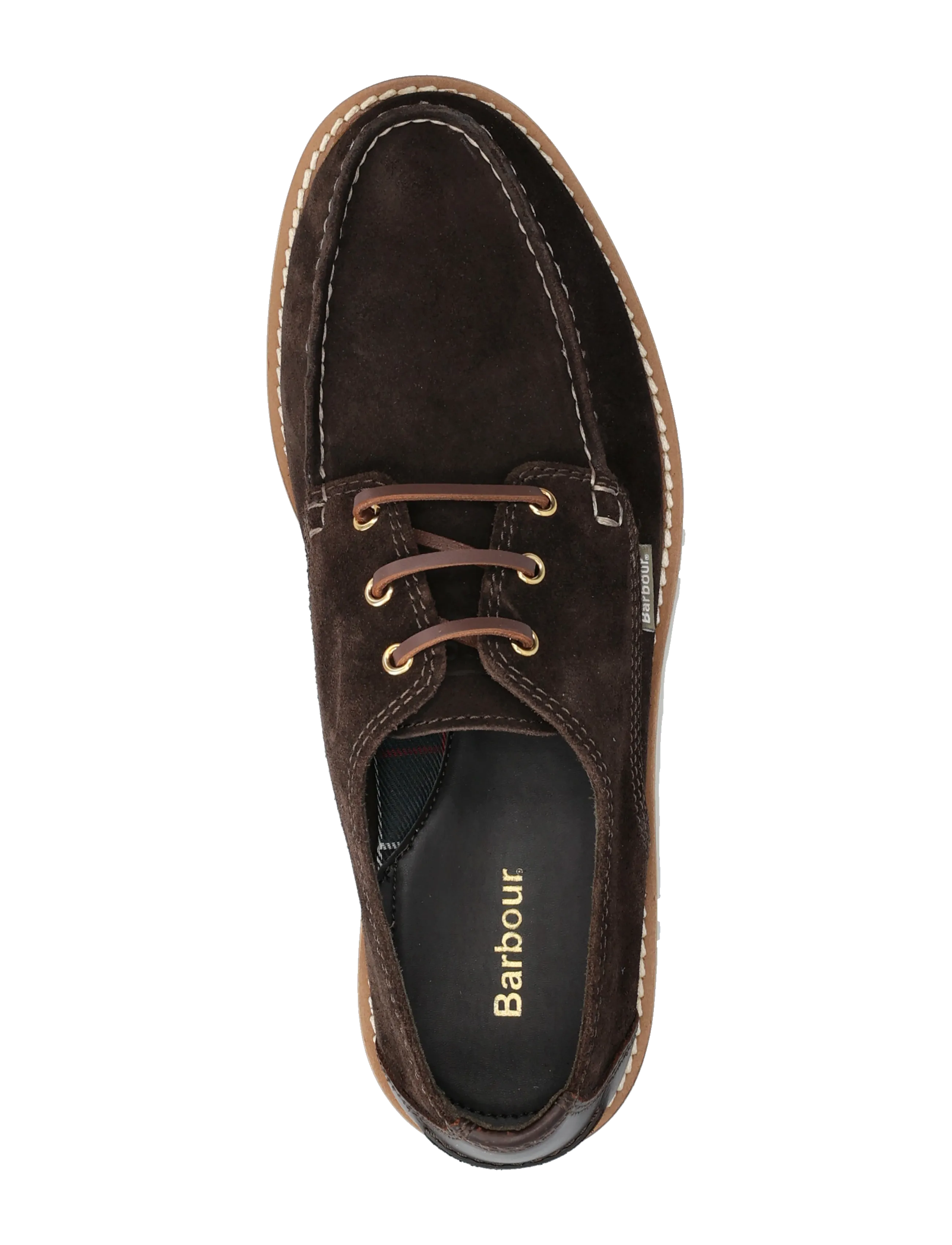 Barbour - Barbour Aydon Derby Shoe - derby-schuhe - brown - 3
