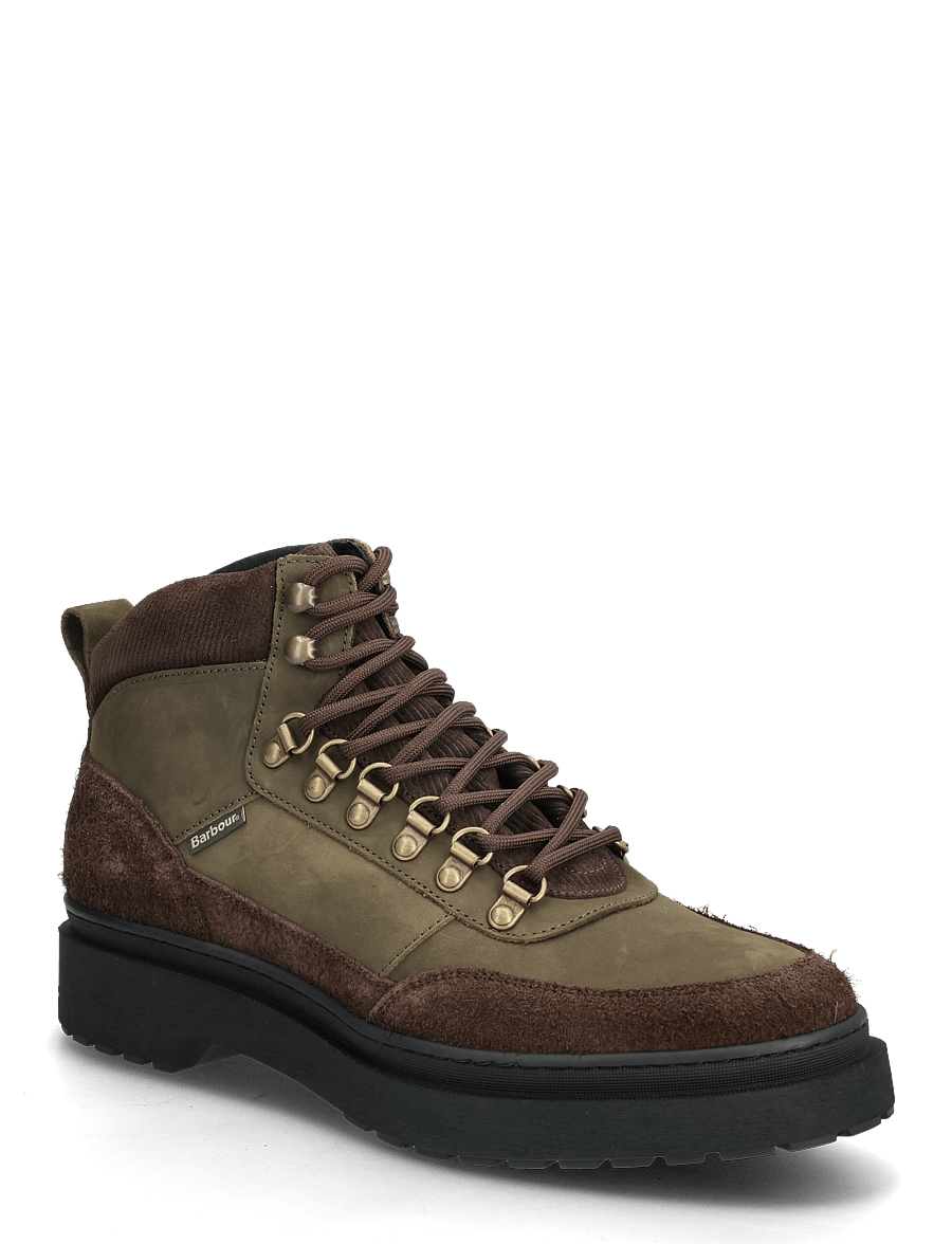 Barbour - Barbour Sidwood Hiking Boot - schnürstiefel - olive - 0