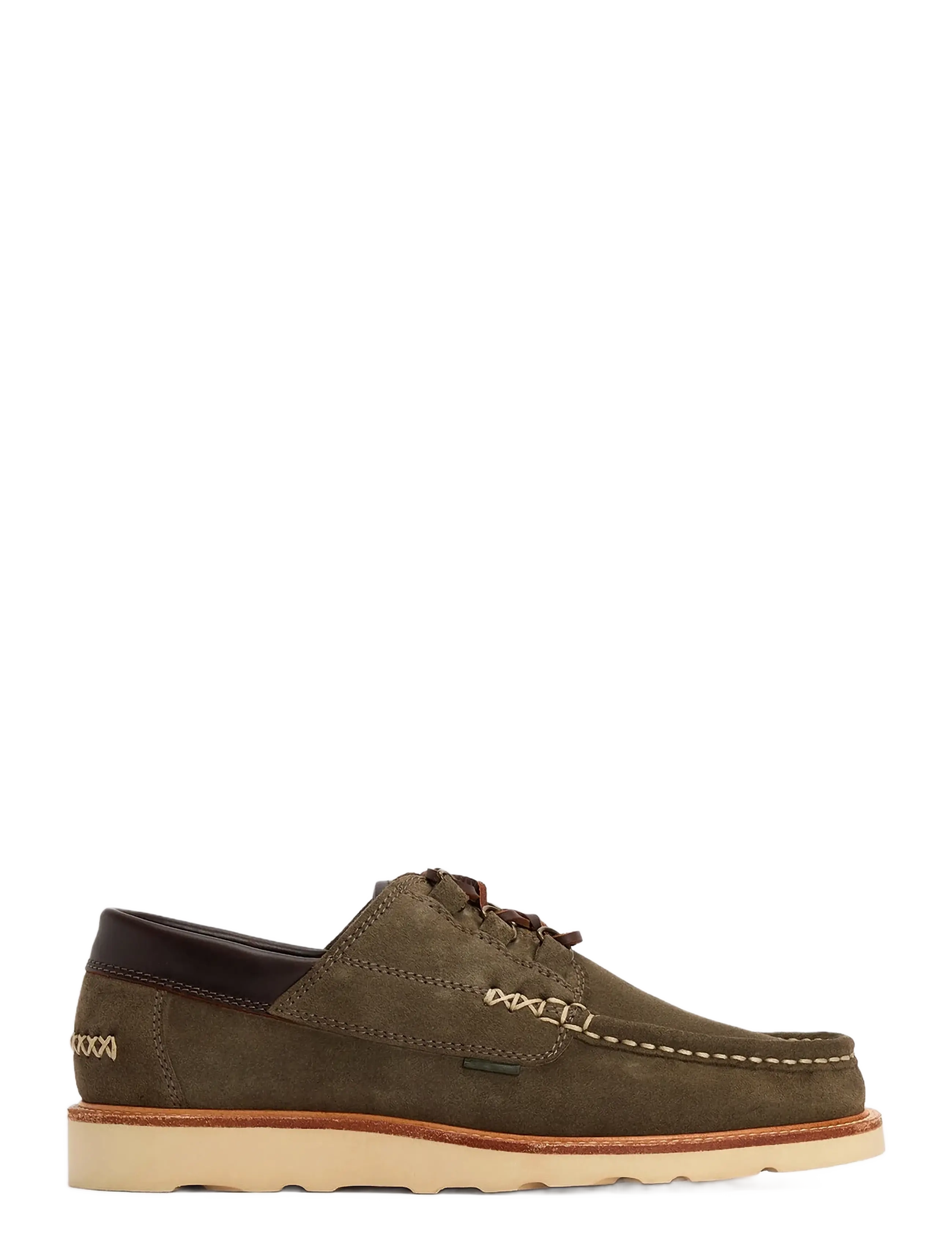 Barbour Barbour Murtun Shoe, 41, Khaki green, Designere > Boat Sko, Herre