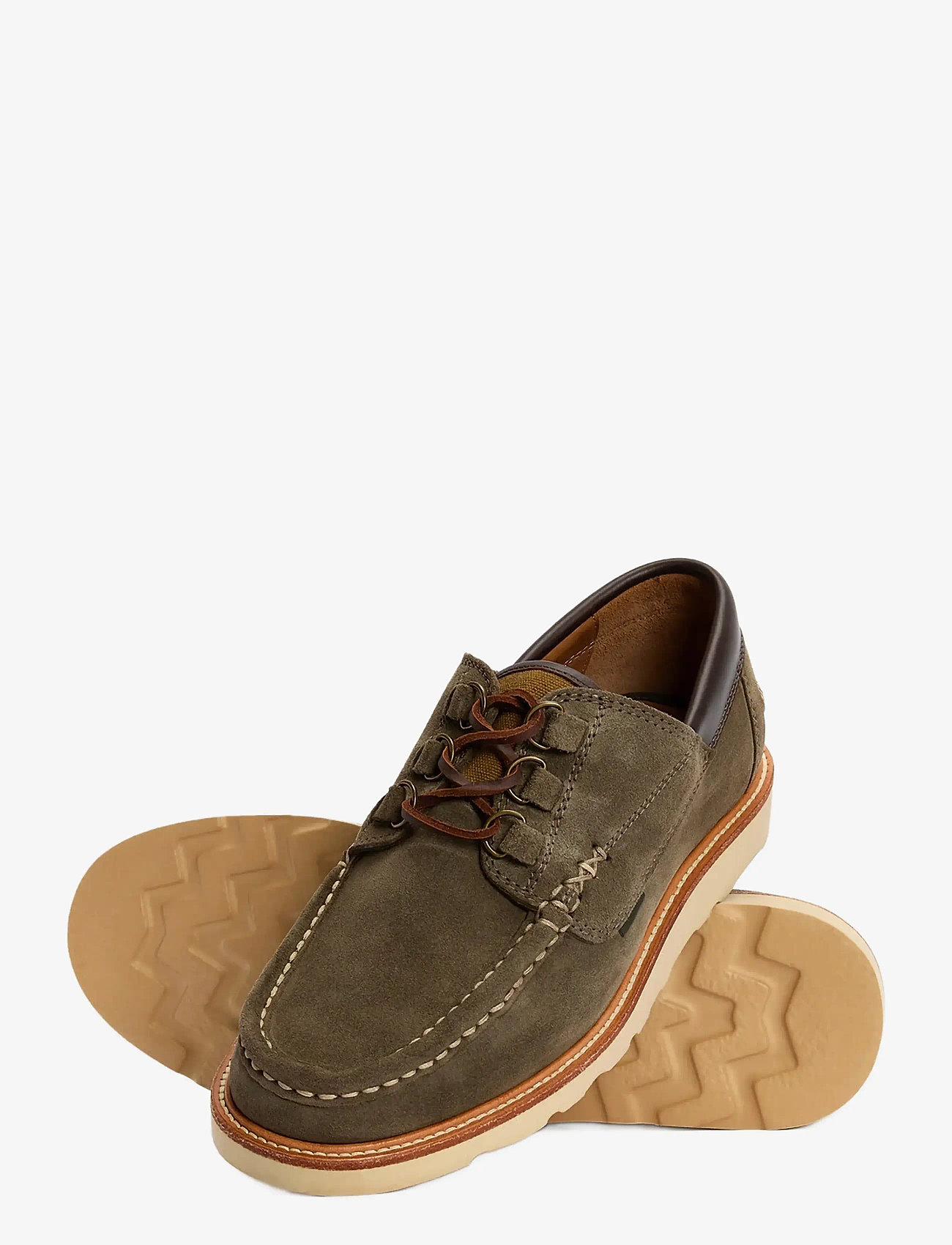 Barbour - Barbour Murtun Shoe - shop by occasion - moss grey suede - 3