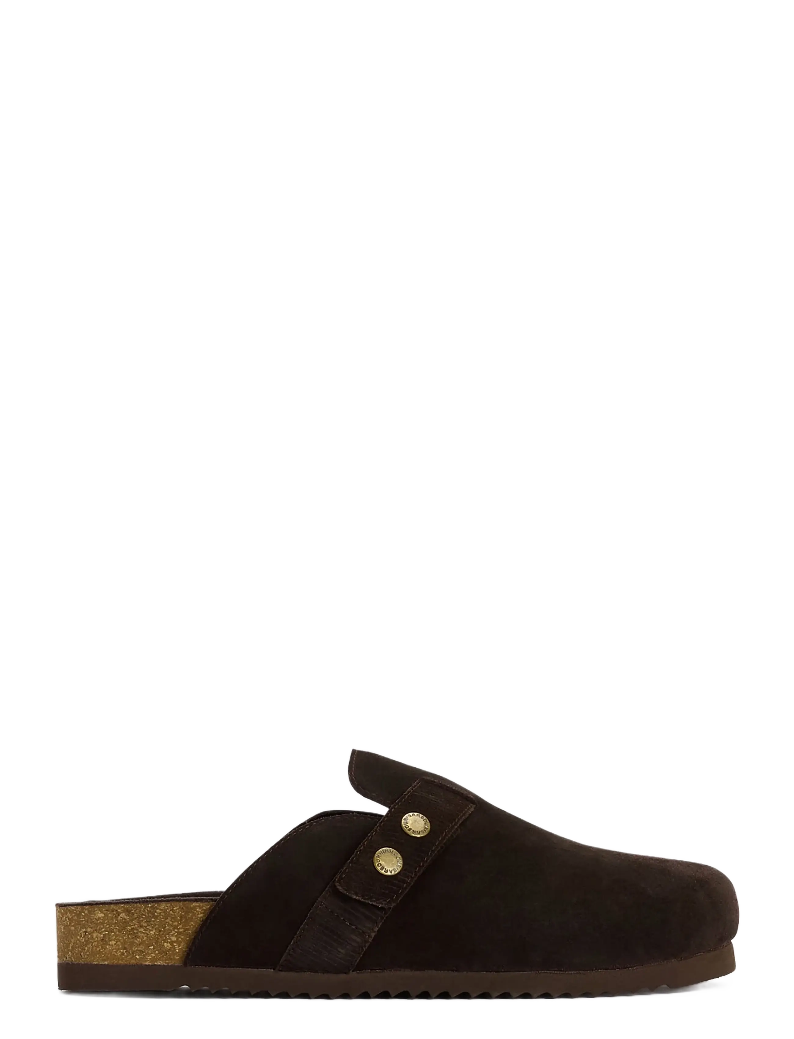 Barbour Barbour Bowman Sandal - Pistokkaat - CHOC SUEDE / brown