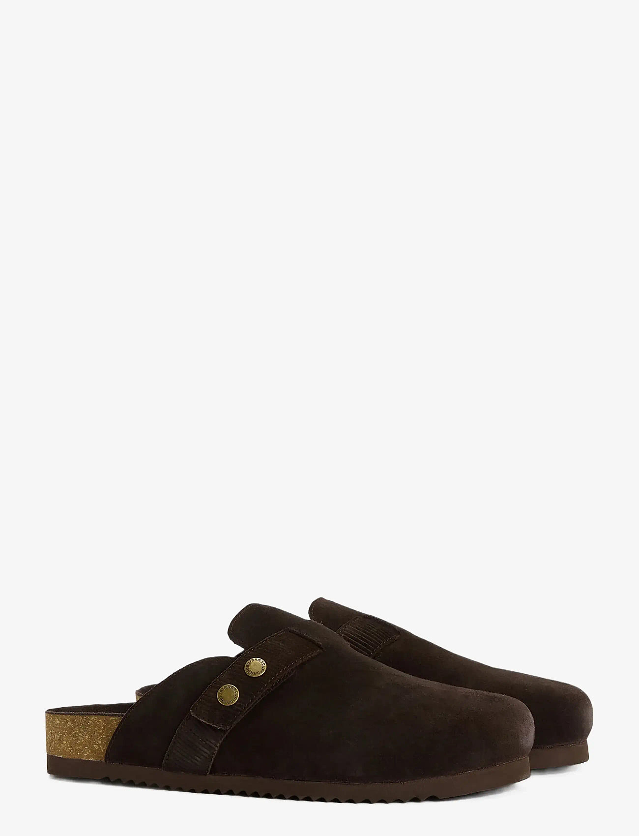 Barbour - Barbour Bowman Sandal - nach anlass kaufen - choc suede - 1