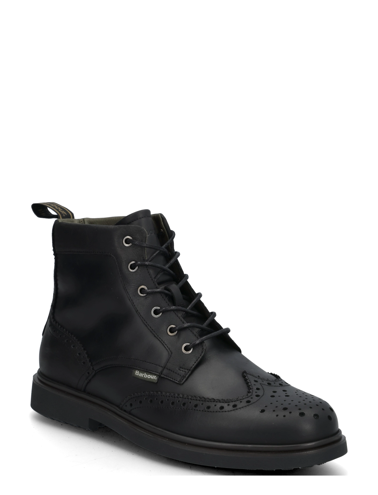 Barbour Barbour Barmoor Brogue Boot - Schuhe - BLACK / black