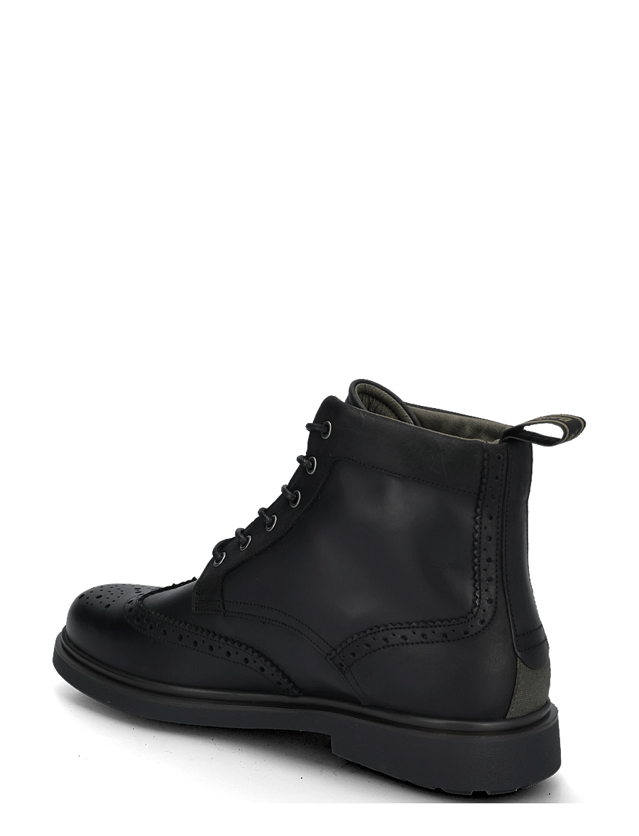 Barbour - Barbour Barmoor Brogue Boot - black - 1