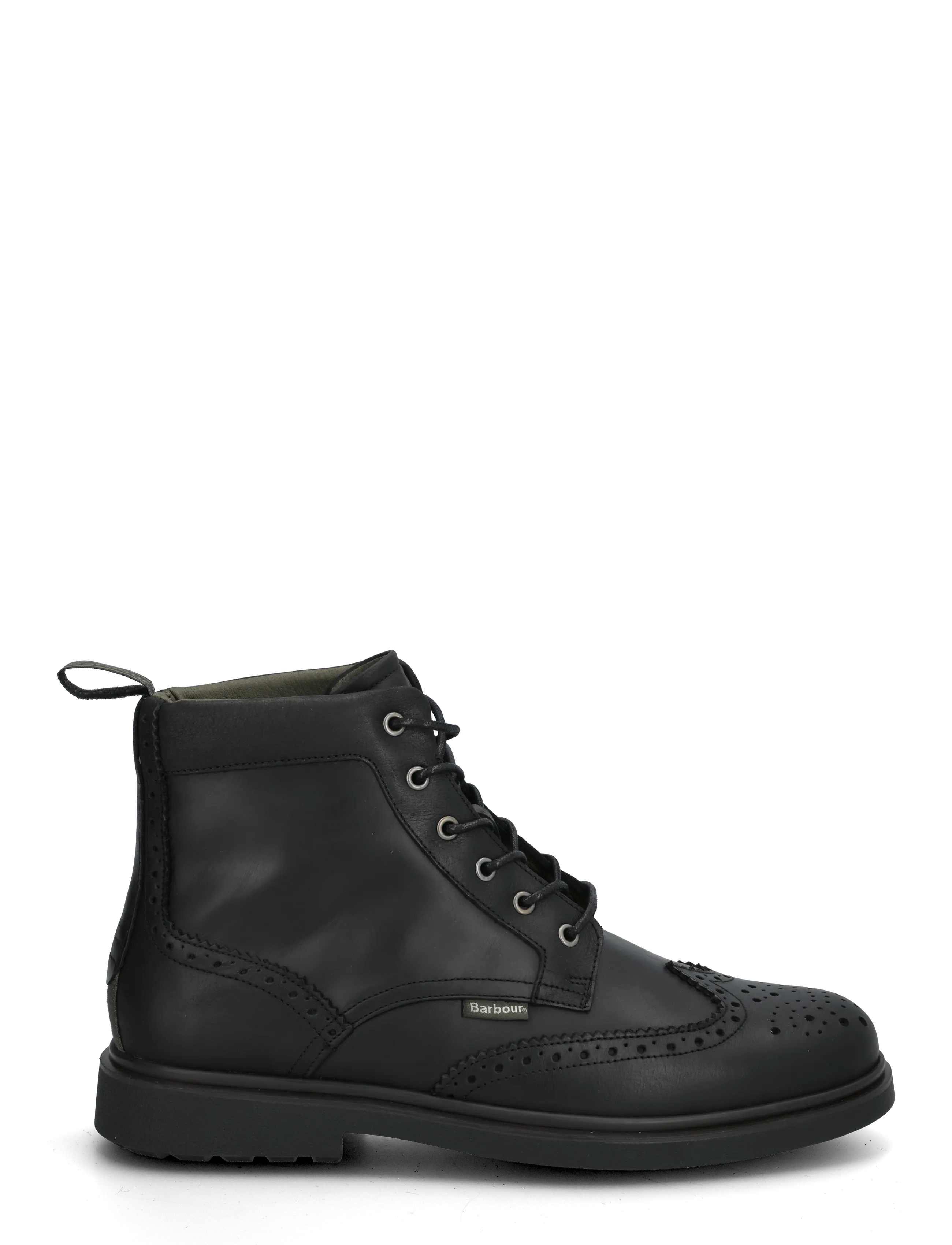 Barbour - Barbour Barmoor Brogue Boot - schnürstiefel - black - 2