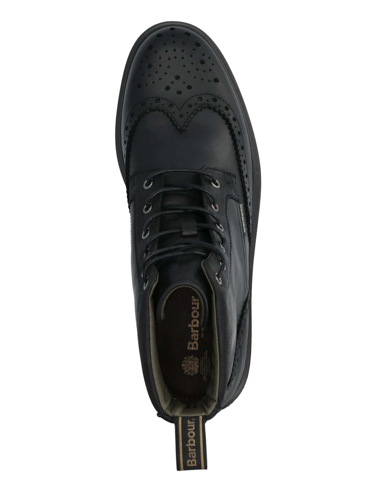 Barbour - Barbour Barmoor Brogue Boot - black - 3
