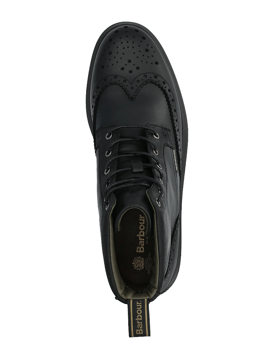 Barbour - Barbour Barmoor Brogue Boot - schnürstiefel - black - 3