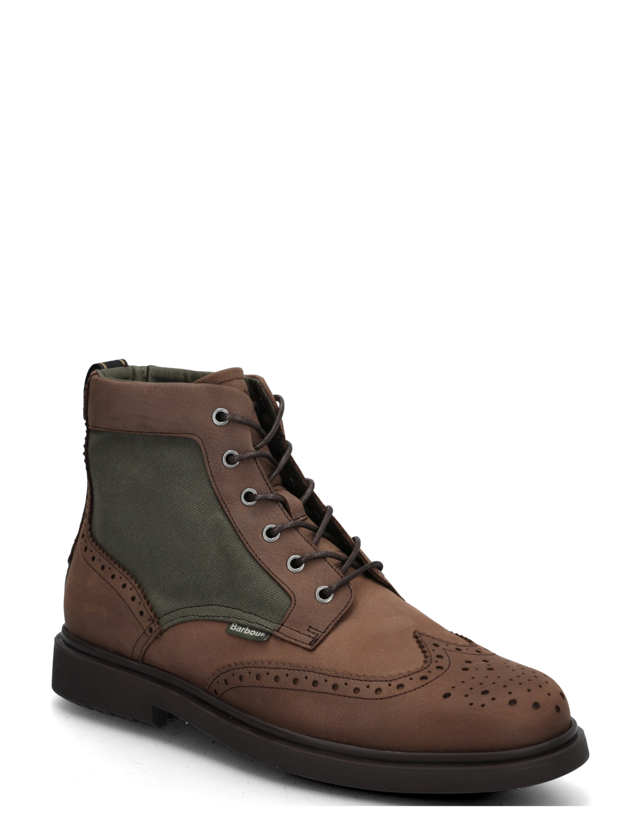 Barbour Barbour Barmoor Brogue Boot - Schuhe - DK BROWN / brown
