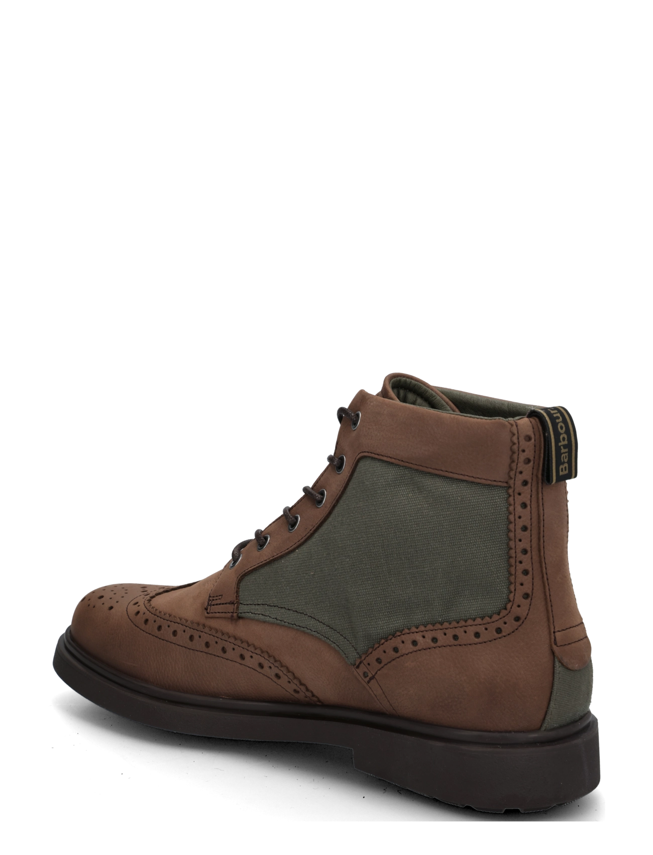 Barbour - Barbour Barmoor Brogue Boot - dk brown - 1