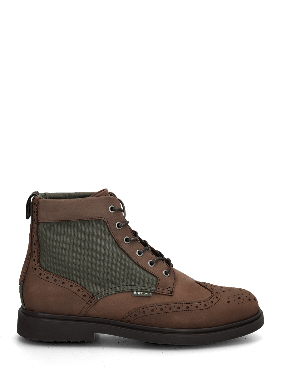 Barbour - Barbour Barmoor Brogue Boot - snørestøvler - dk brown - 2
