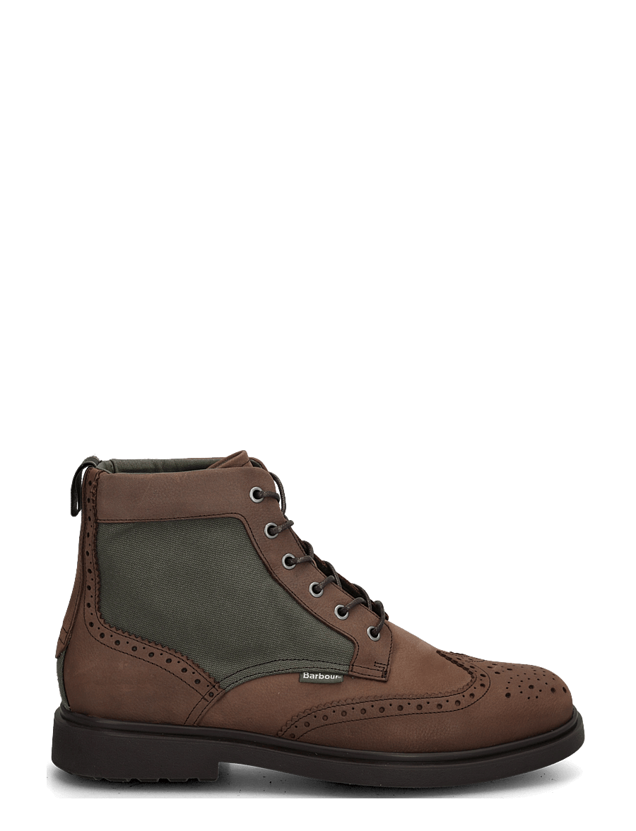Barbour - Barbour Barmoor Brogue Boot - dk brown - 2