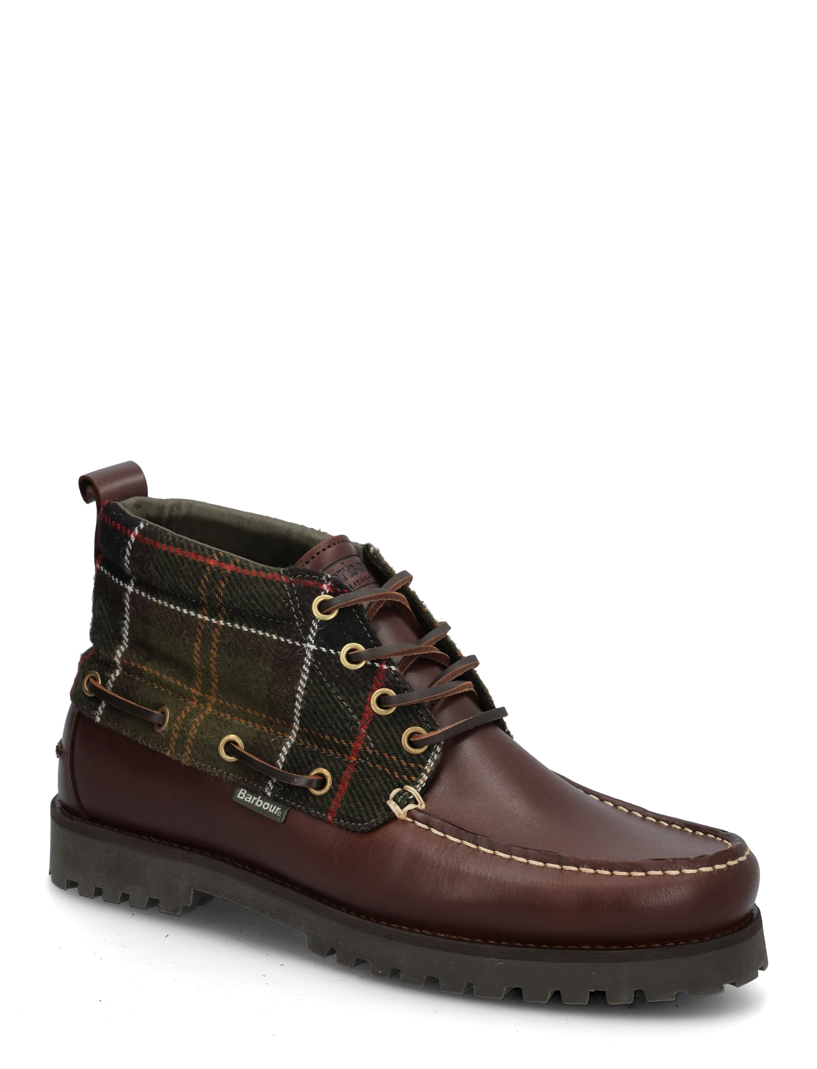 Barbour Barbour Harle Mid Chukka Boot - Chukka Boots - BROWN/CLASSIC TARTAN / brown