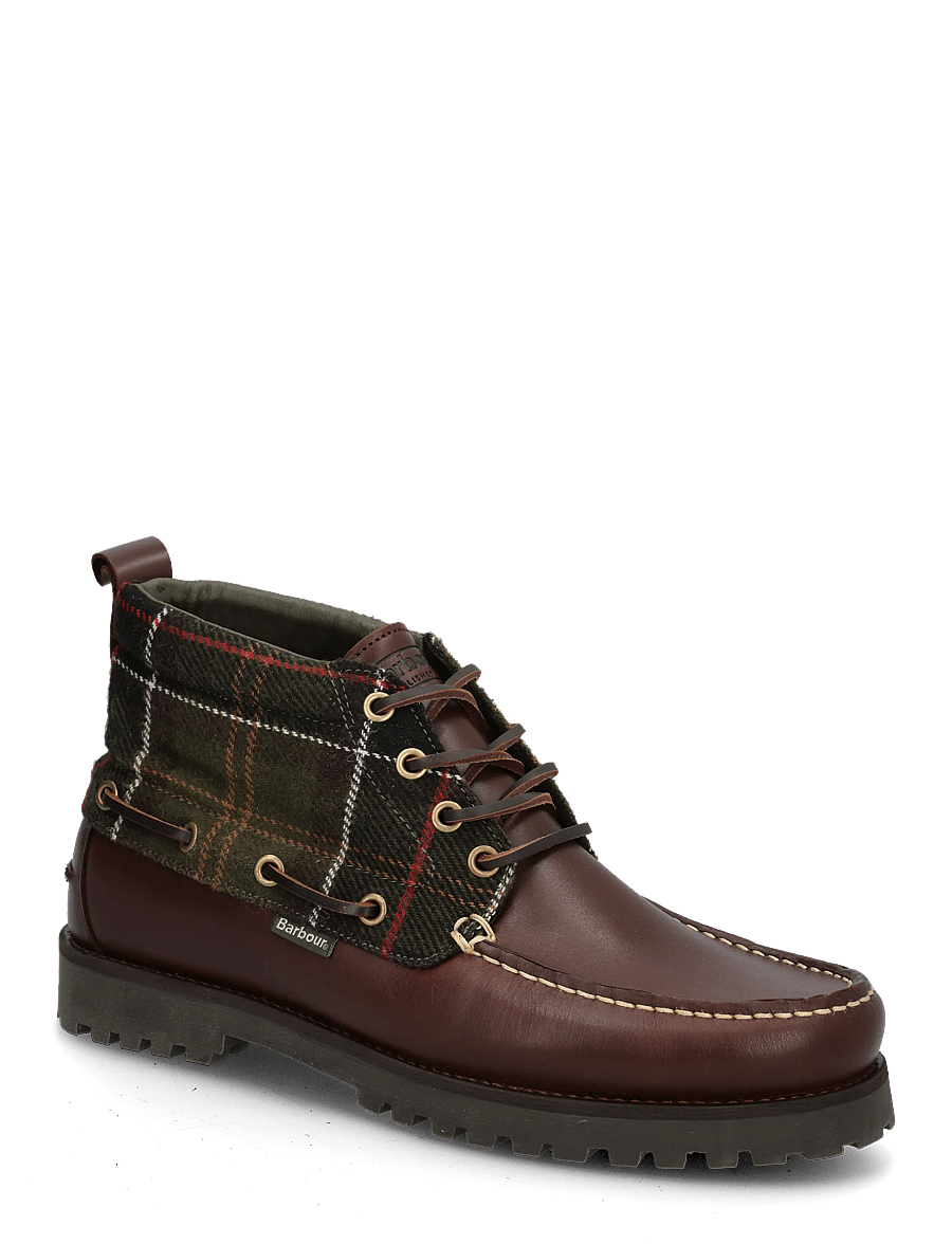Barbour - Barbour Harle Mid Chukka Boot - chukka boots - brown/classic tartan - 0
