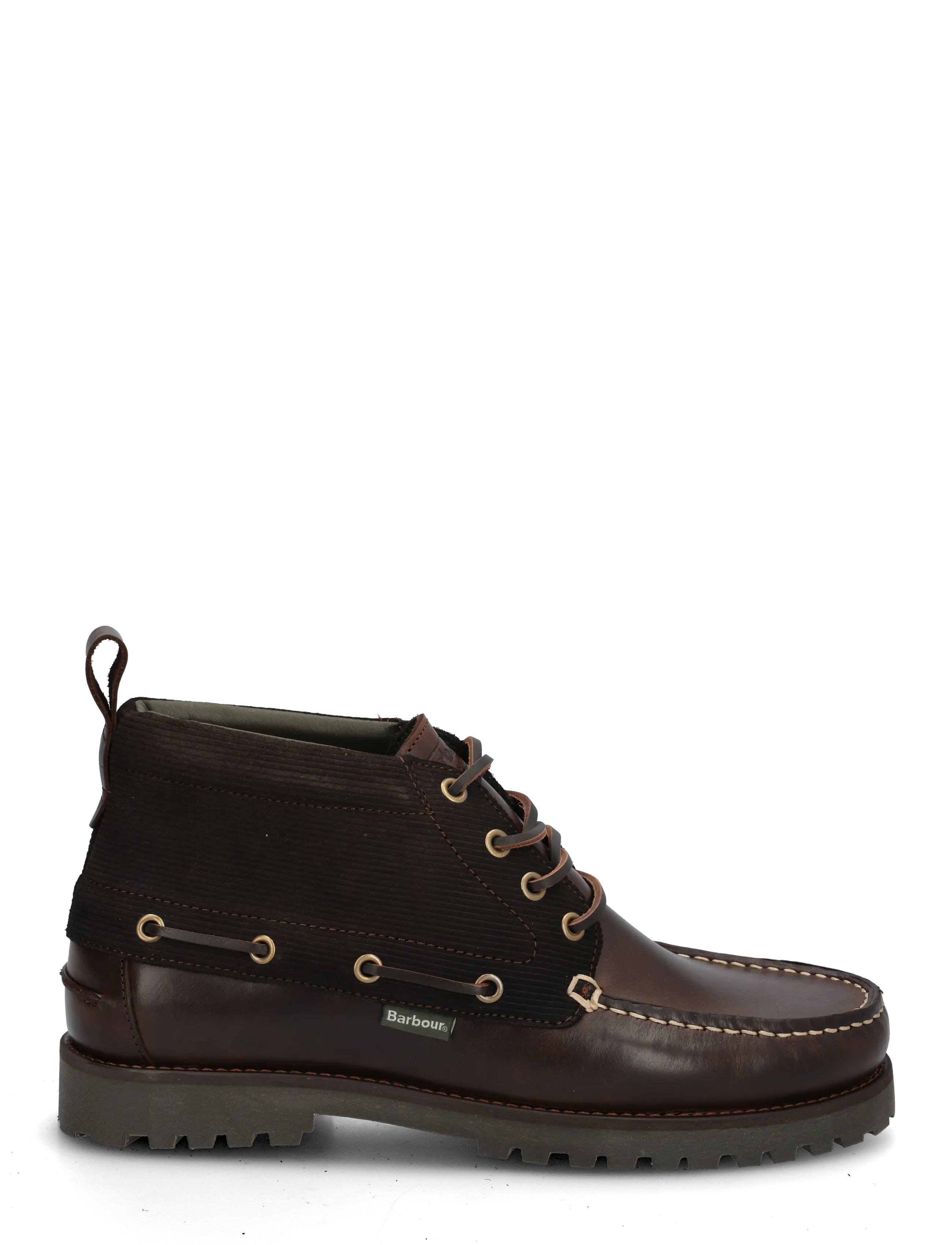Barbour - Barbour Harle Mid Chukka Boot - chukka boots - dk brown/cord - 2
