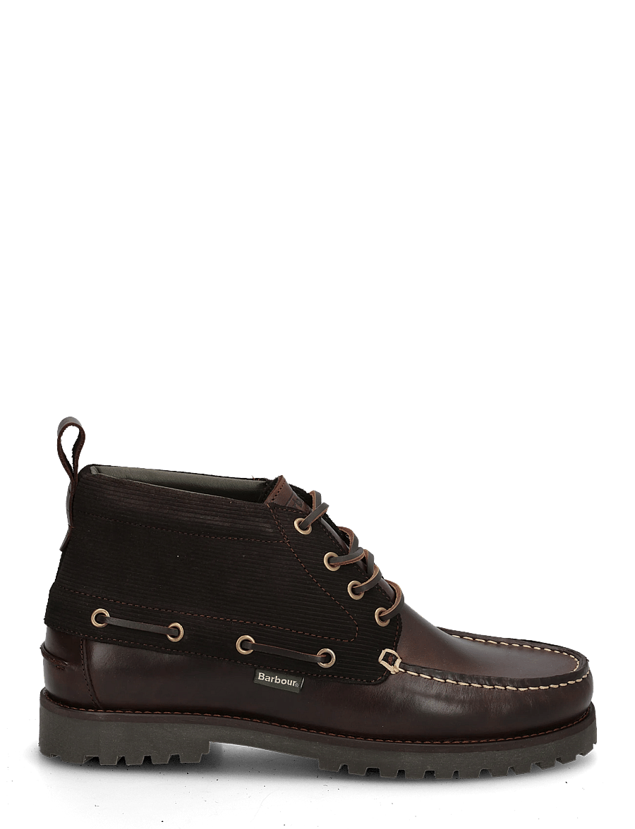 Barbour - Barbour Harle Mid Chukka Boot - chukka boots - dk brown/cord - 2