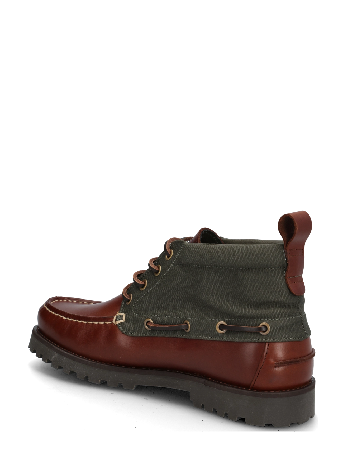 Barbour - Barbour Harle Mid Chukka Boot - mahogany/olive - 1