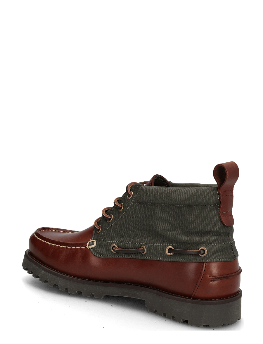 Barbour - Barbour Harle Mid Chukka Boot - chukka-saapad - mahogany/olive - 1