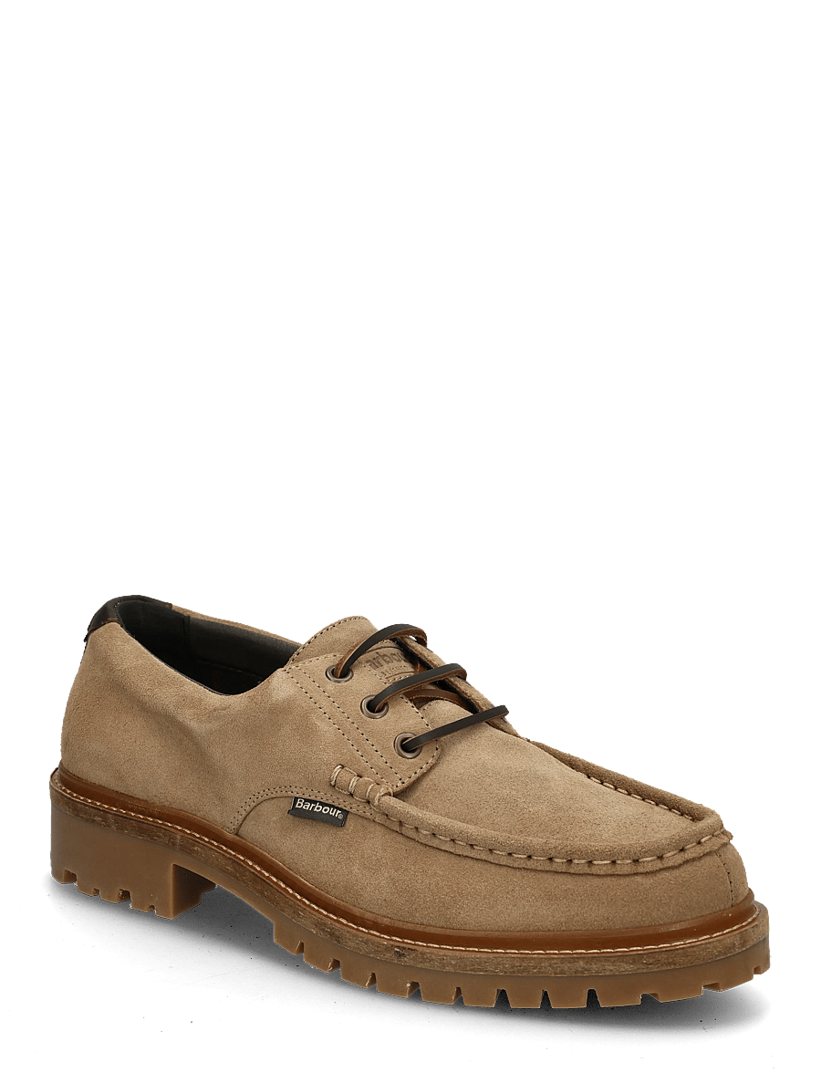 Barbour - Barbour Paxton Apron Derby Shoe - shoppa efter tillfälle - taupe suede - 0