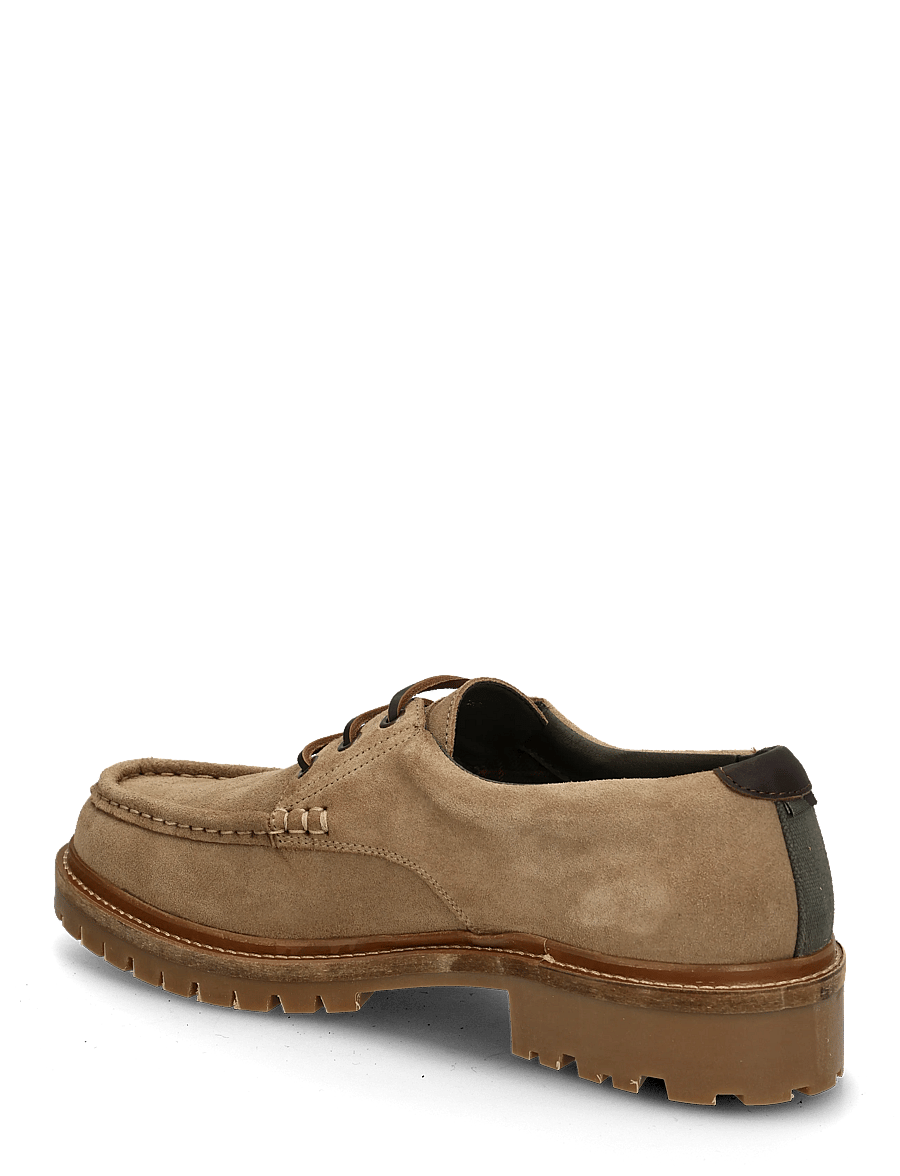 Barbour - Barbour Paxton Apron Derby Shoe - shoppa efter tillfälle - taupe suede - 1