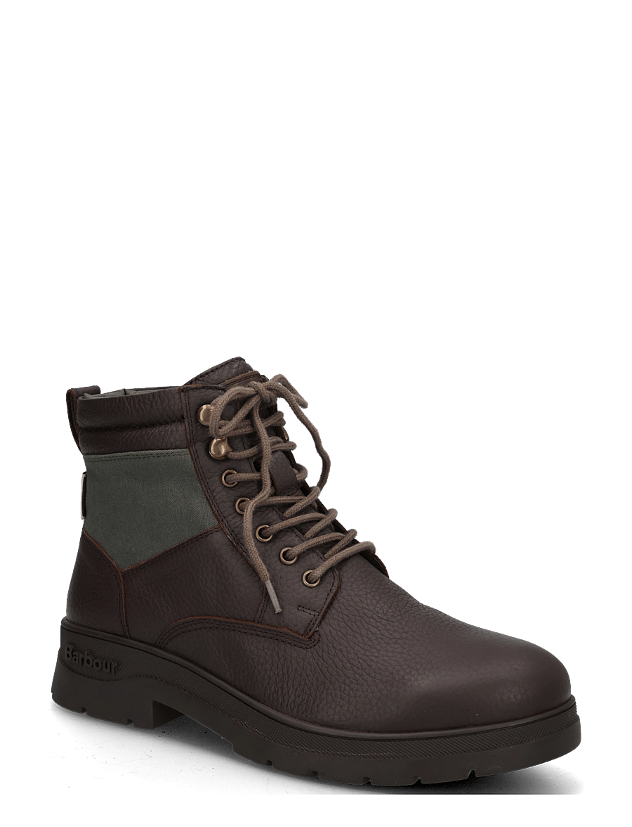Barbour - Barbour Eslington Boot - schnürstiefel - dk brown - 0