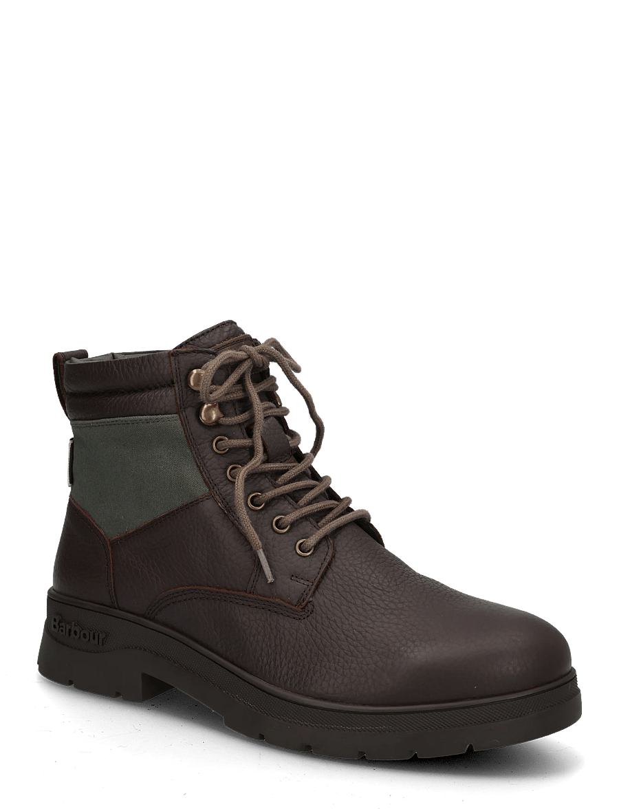 Barbour - Barbour Eslington Boot - schnürstiefel - dk brown - 0