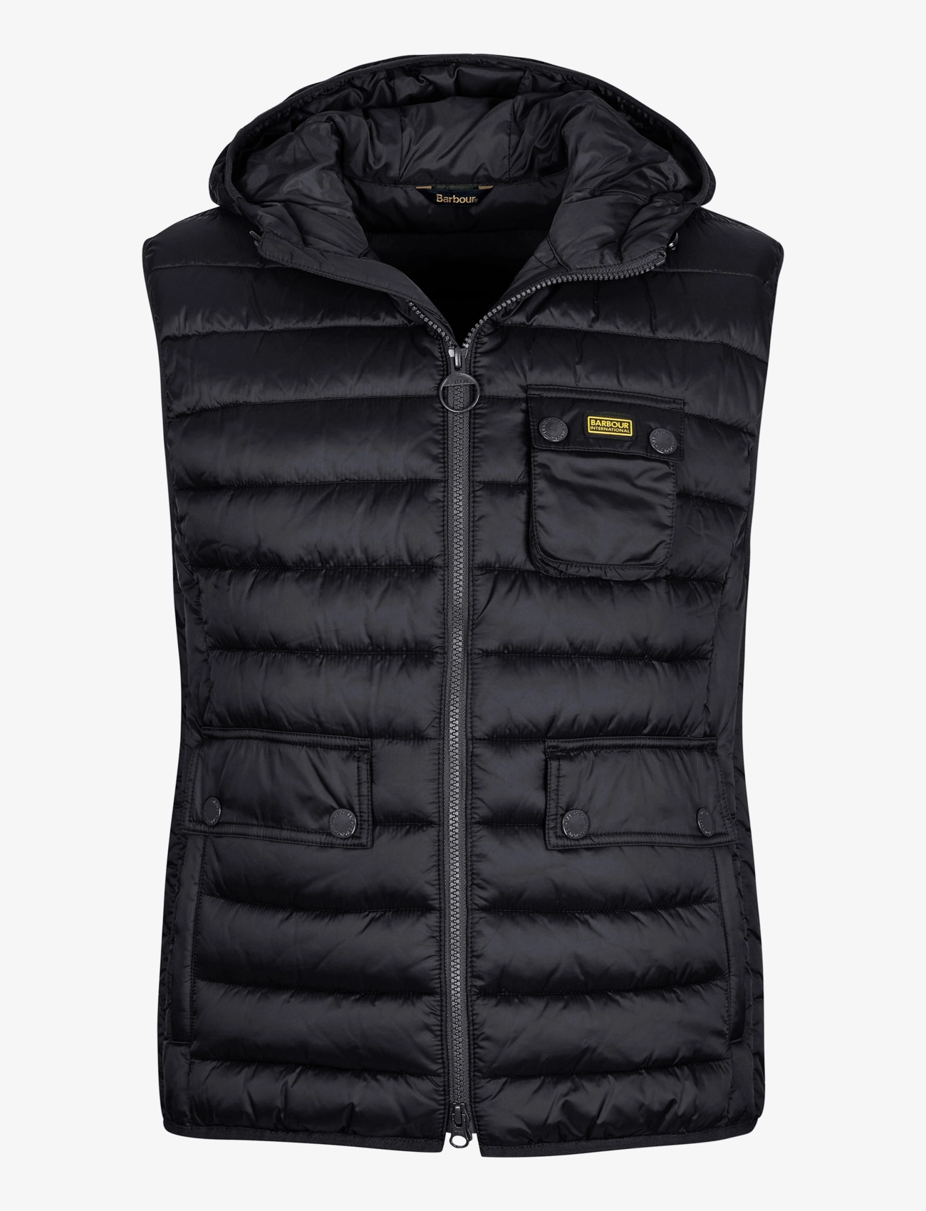 Barbour - B.Intl Ouston Hooded Gilet - black - 1