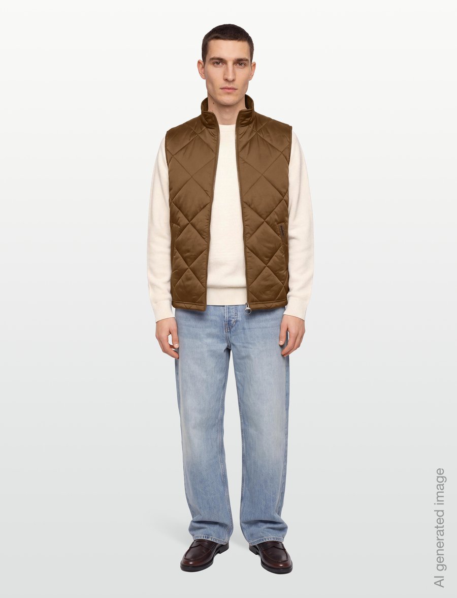 Barbour - Barbour Finn Quilted Gilet - westen - deep sand - 0