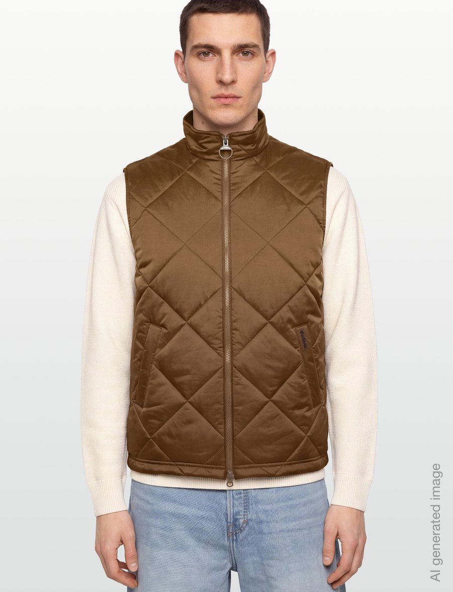 Barbour - Barbour Finn Quilted Gilet - westen - deep sand - 3