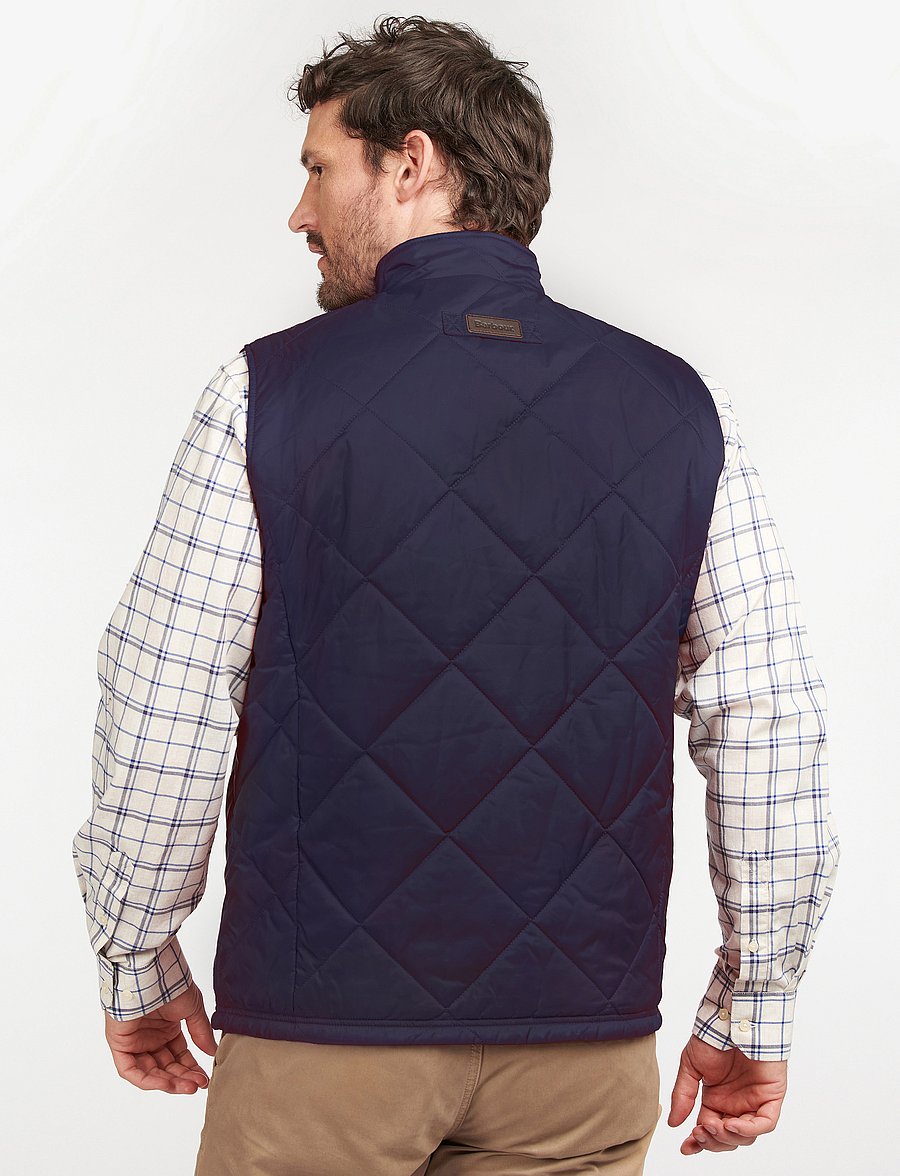 Barbour - Barbour Finn Quilted Gilet - veste - navy - 4