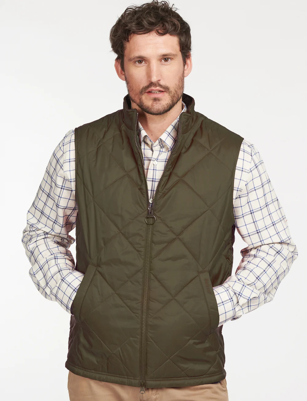 Barbour - Barbour Finn Quilted Gilet - westen - olive - 0