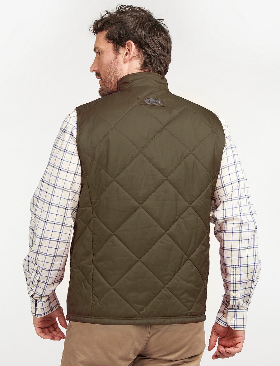 Barbour - Barbour Finn Quilted Gilet - olive - 3