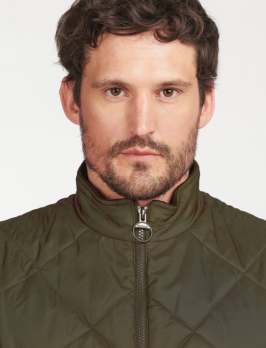 Barbour - Barbour Finn Quilted Gilet - olive - 4