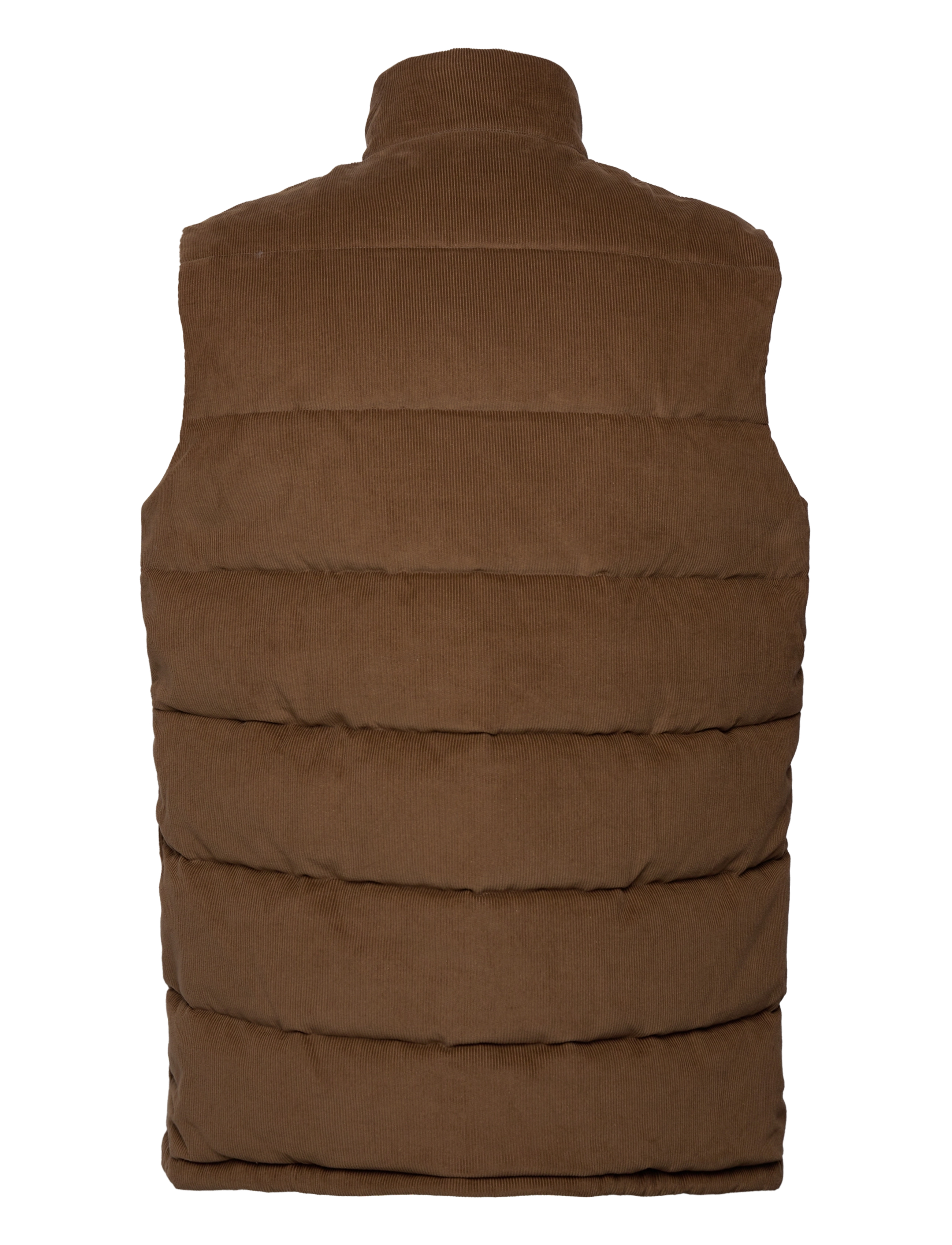 Barbour - Barbour Cord Baffle Gilet - beige/ivy tartan - 1