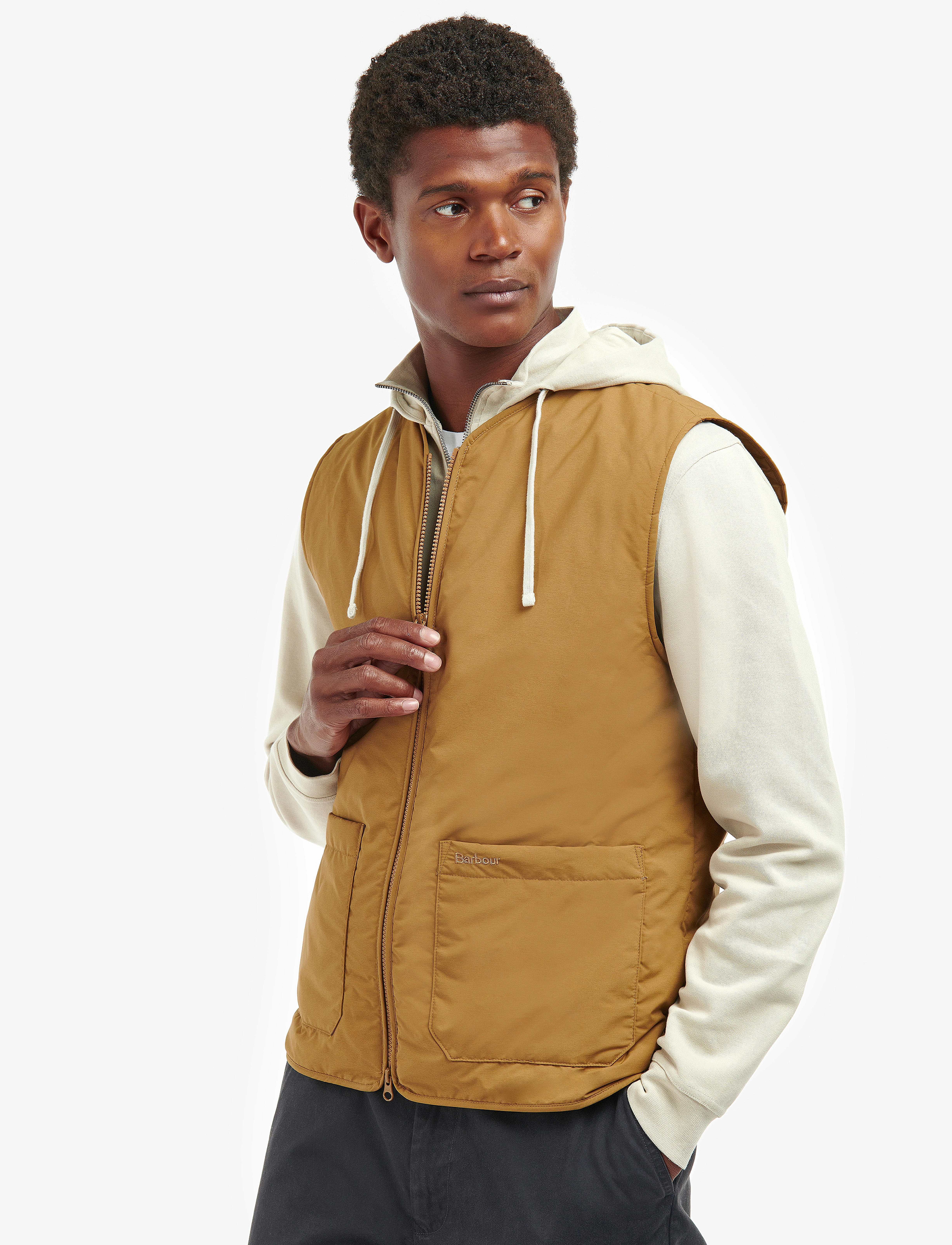 Barbour - Barbour Harpen Gilet - mustard - 2