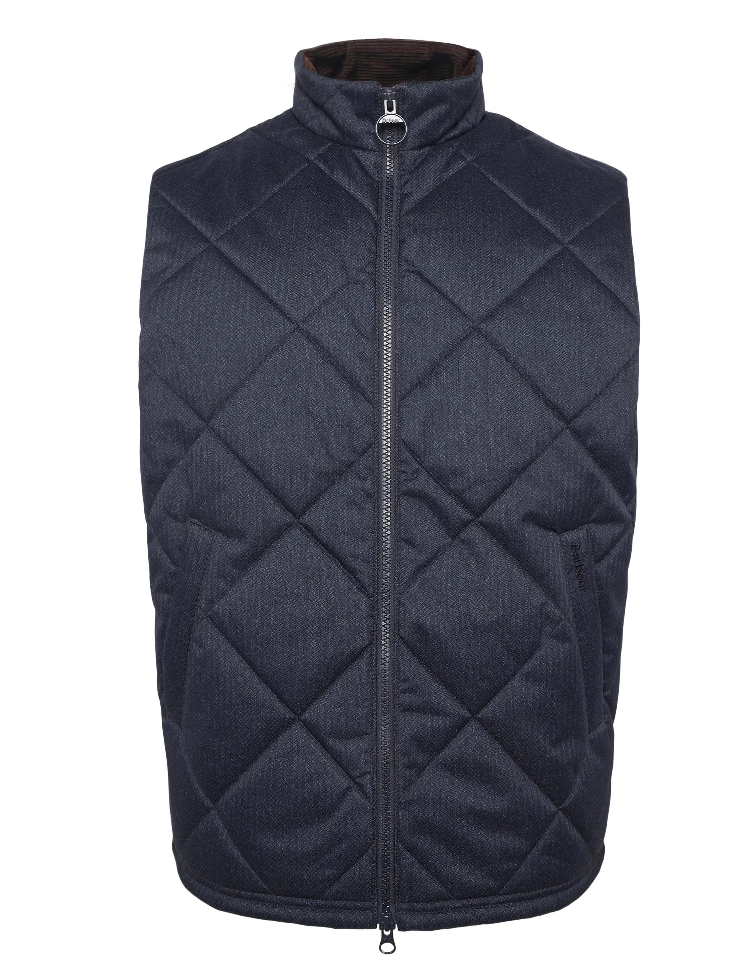 Barbour - Barbour Winter Finn Gilet - vestid - dark navy - 1