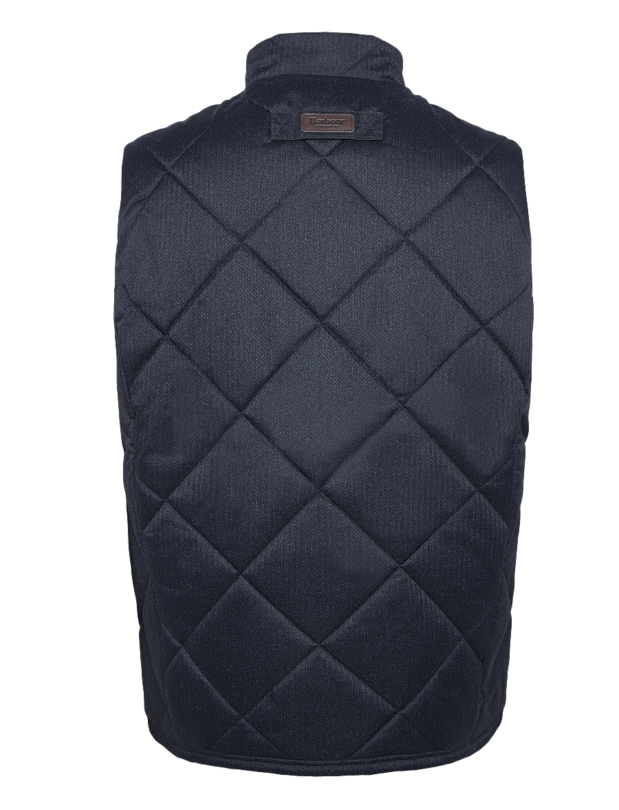 Barbour - Barbour Winter Finn Gilet - vestid - dark navy - 2