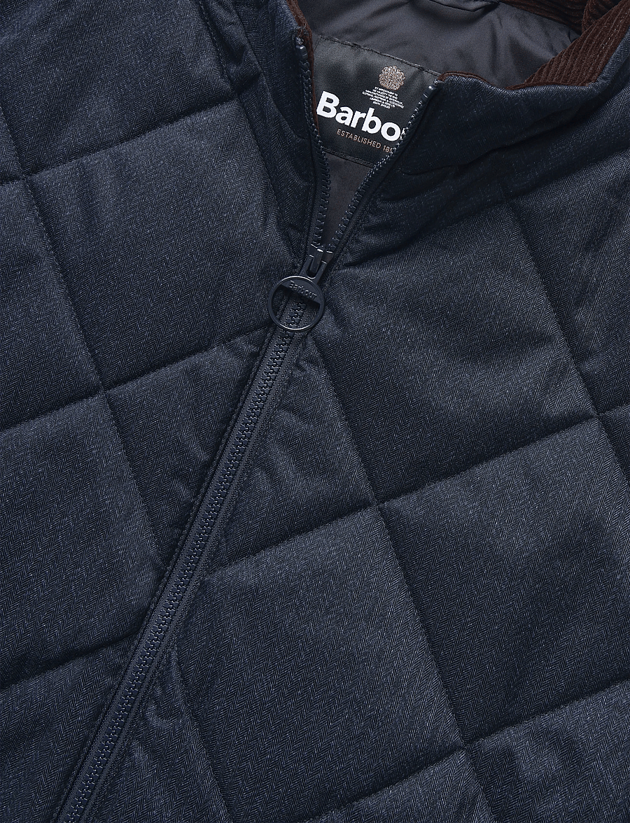 Barbour - Barbour Winter Finn Gilet - vestid - dark navy - 5