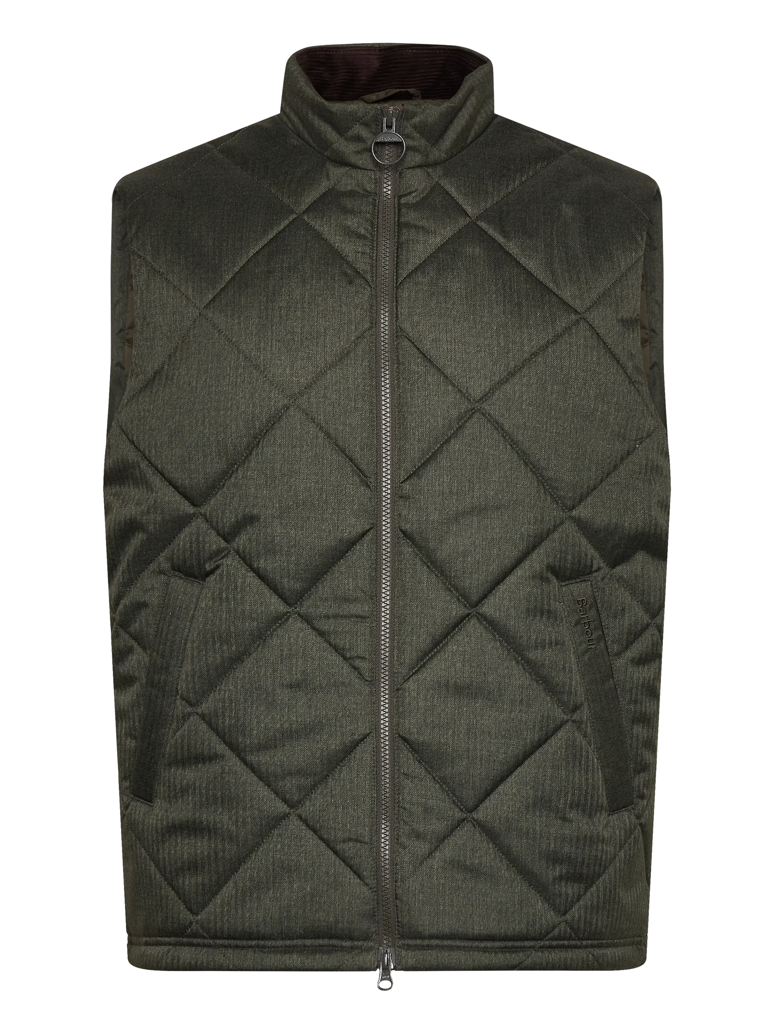 Barbour Barbour Winter Finn Gilet, L, Khaki green, Designere > Veste, Herre
