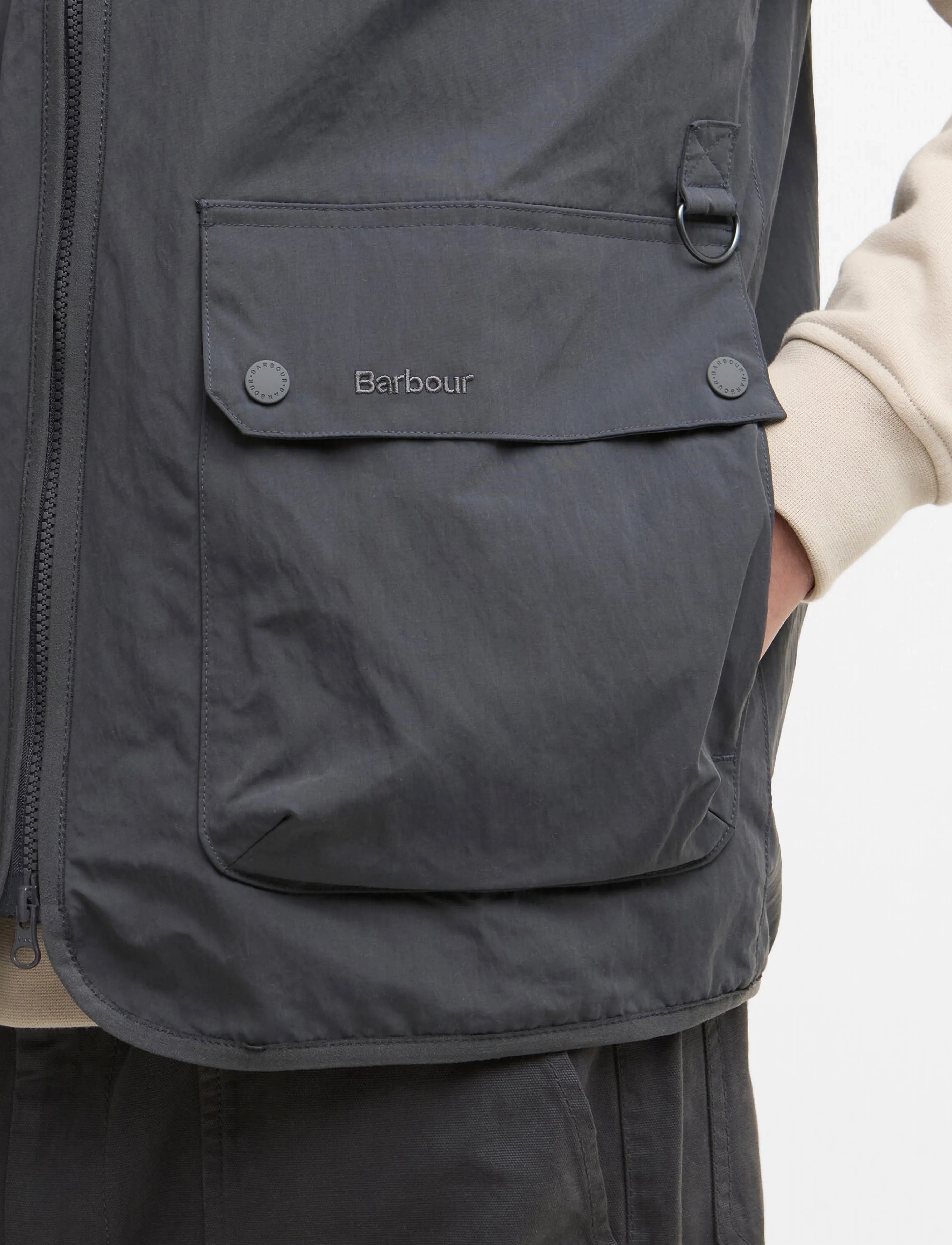Barbour - Barbour Flyweight Gile - vests - asphalt - 4
