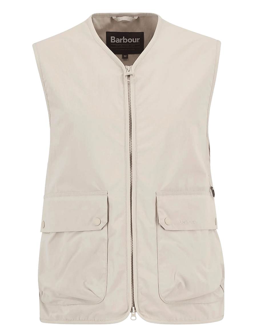 Barbour - Barbour Flyweight Gile - västar - mist - 1