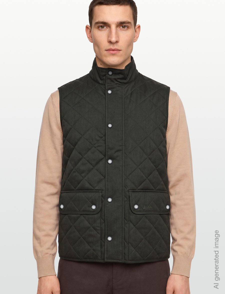 Barbour - Barbour Lux Lowerdale Gilet - westen - dark sage - 3