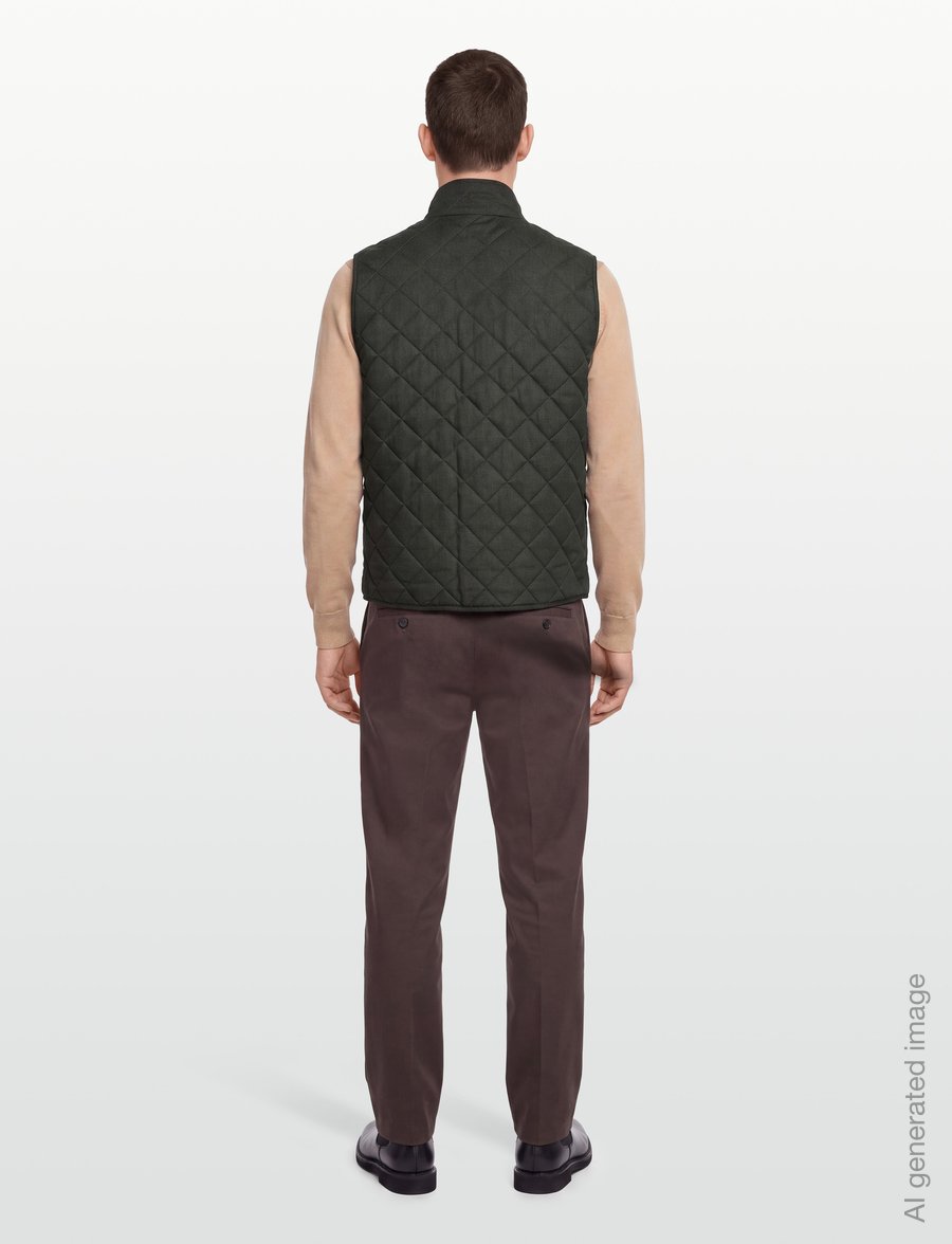 Barbour - Barbour Lux Lowerdale Gilet - westen - dark sage - 4