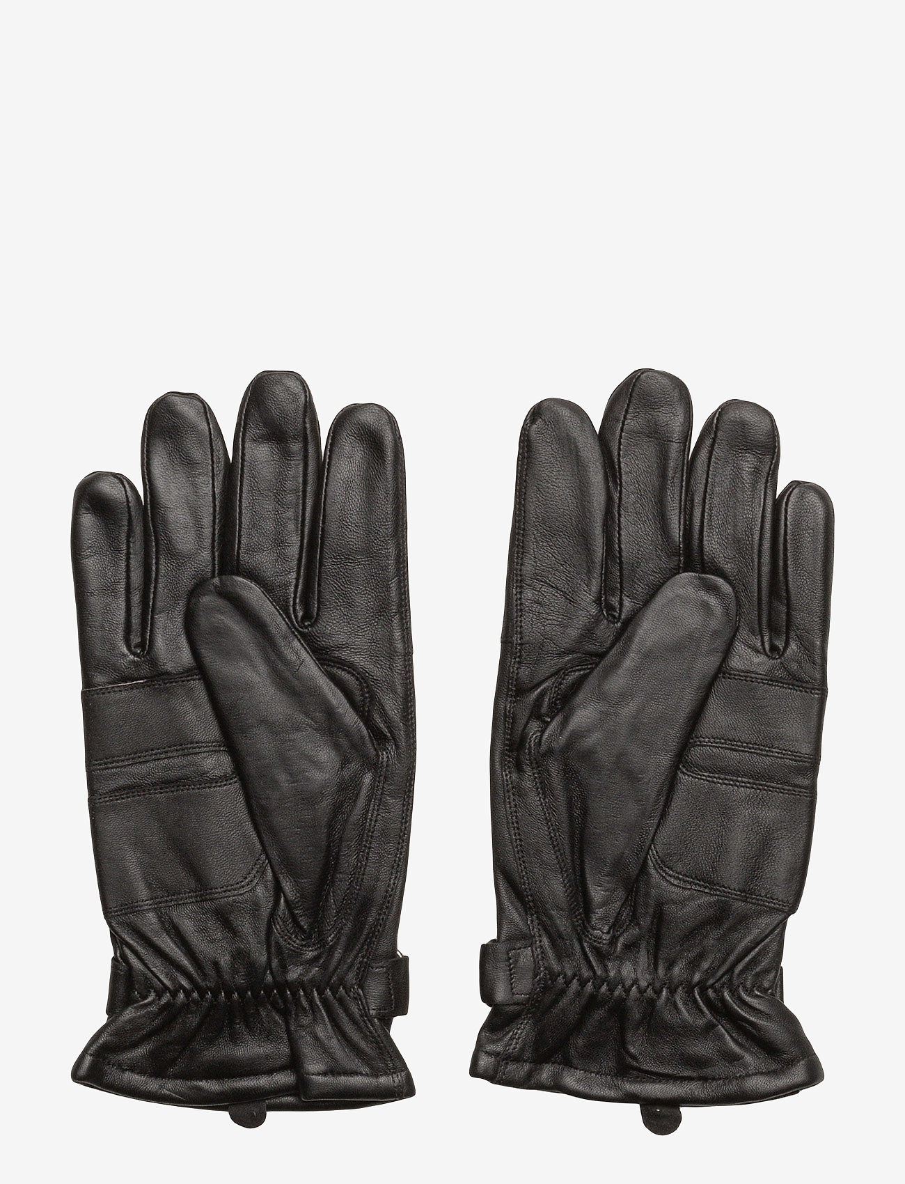 Barbour - Barbour Burnish Leather Glove - handskar & vantar - black - 1