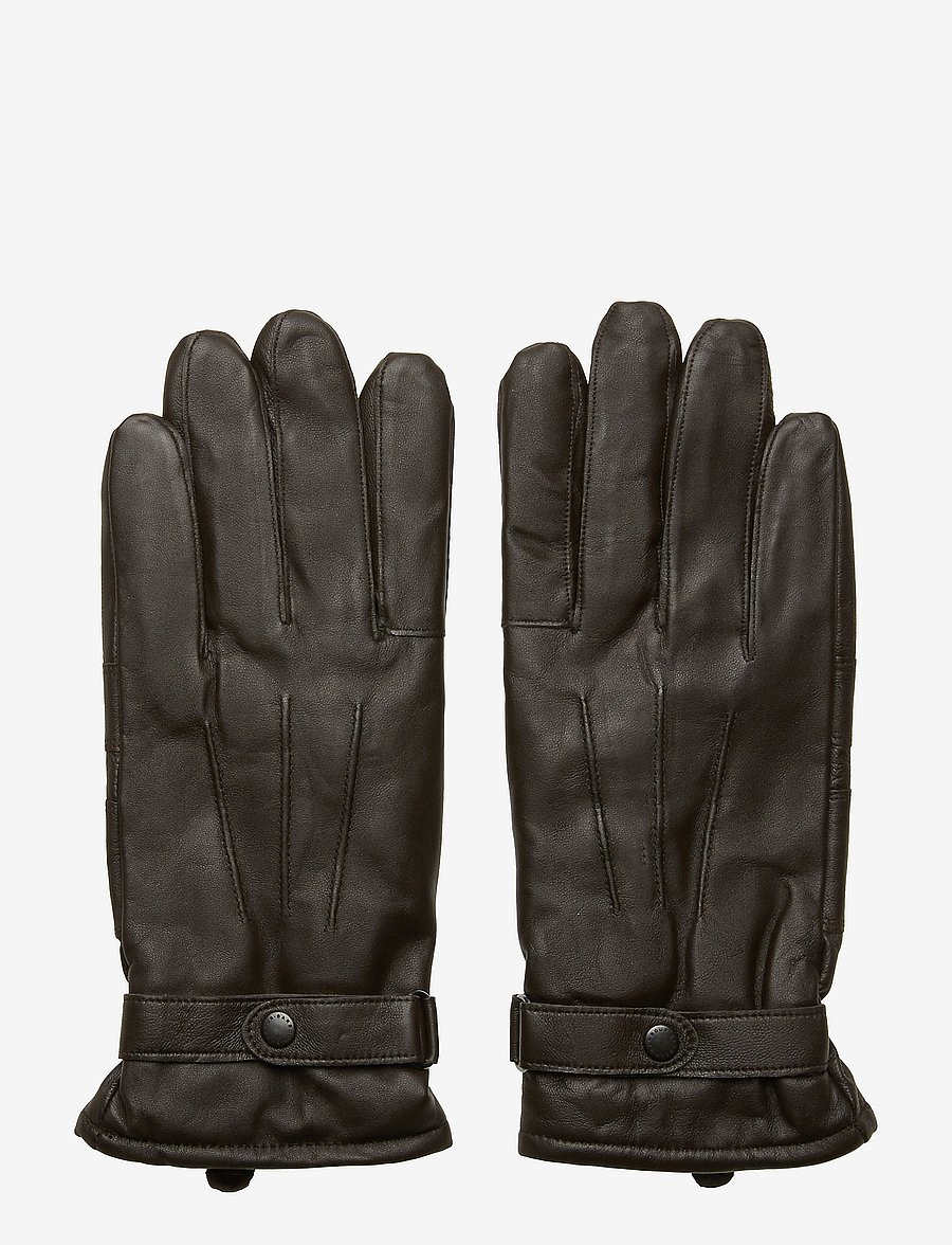 Barbour - Barbour Burnished Leather Thinsulate Gloves - nach anlass kaufen - brown/ grape - 0