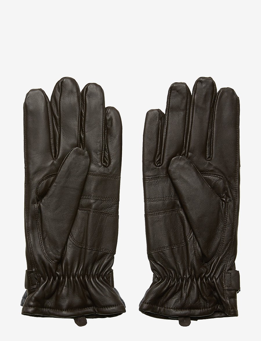 Barbour - Barbour Burnished Leather Thinsulate Gloves - nach anlass kaufen - brown/ grape - 1