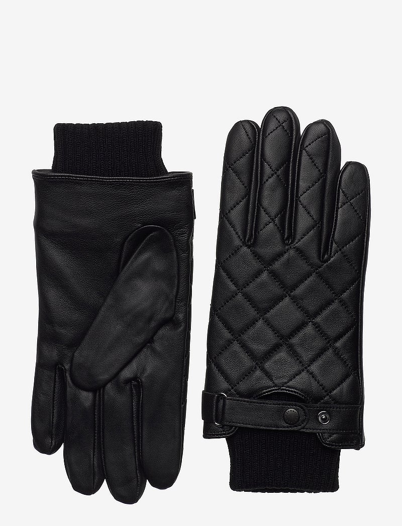 Barbour Barbour Quilt Leather Glove (ARBMGL0027) Finger gloves
